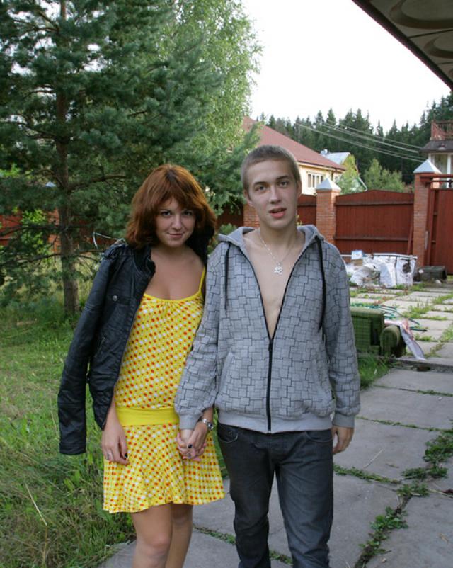 Русские любовники жарились раком на летней даче